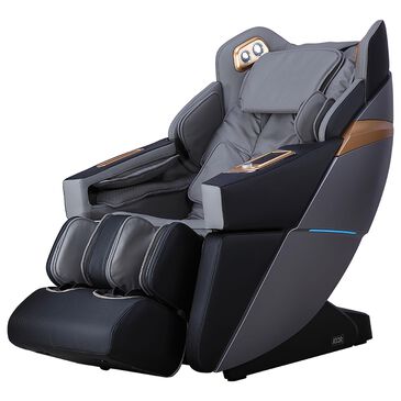 Osaki Ador 3D Allure Zero Gravity Voice Activated Massage Chair in Black and Charcoal, , large
