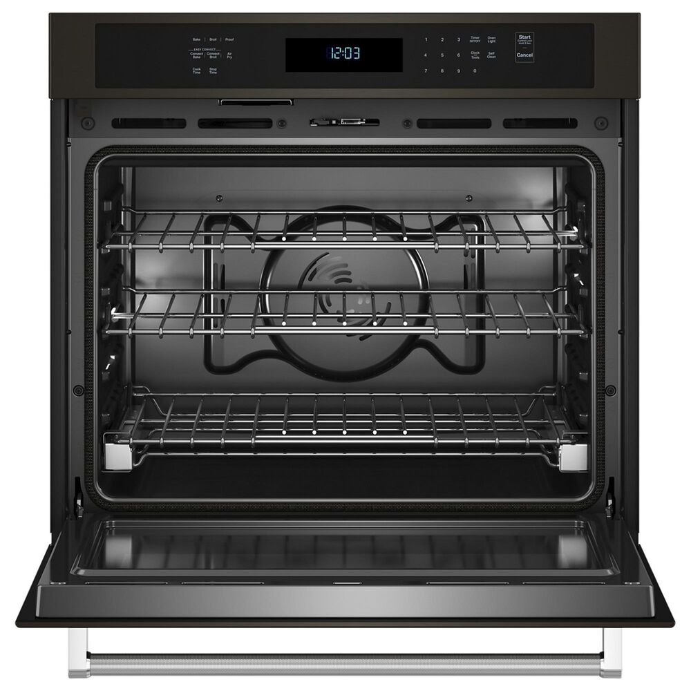 KitchenAid 30&quot; Single Wall Oven with Air Fry Mode in Black Stainless Steel and PrintShield, , large