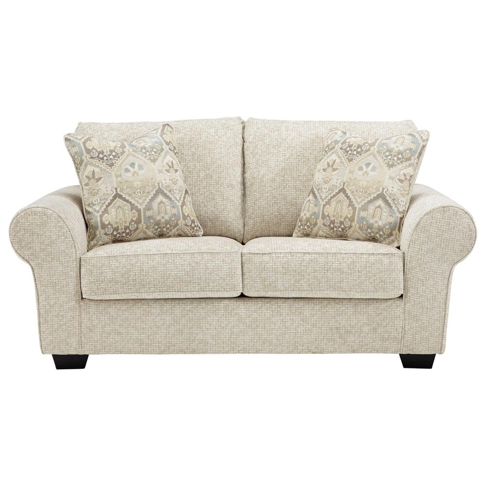 Signature Design by Ashley Haisley Sofa and Loveseat Set in Ivory, , large