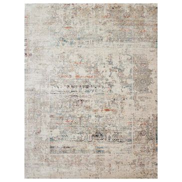 Loloi Javari 3"7" x 5"2" Ivory and Granite Area Rug, , large