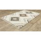 Oriental Weavers Axis AX07A 6"7" x 9"6" Ivory Area Rug, , large