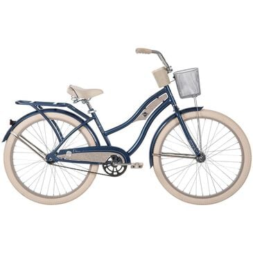 Huffy 26" Deluxe Women"s Cruiser Bike in Blue and White, , large