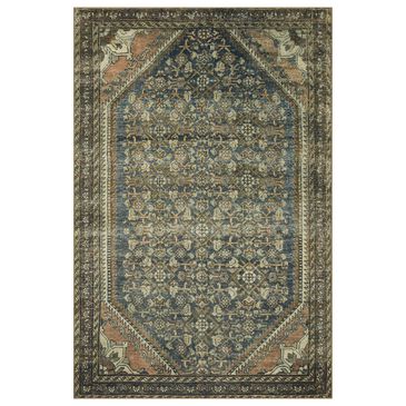 Magnolia Home Banks 2"3" x 3"9" Denim and Clay Area Rug, , large