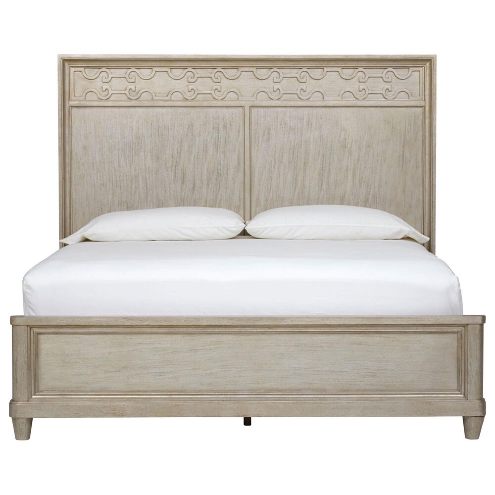 Vantage Morrissey King Panel Bed in Silver, , large