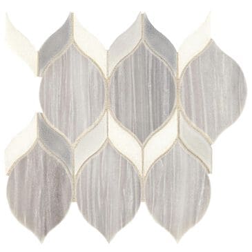 Dal-Tile Fonte Nautical Grey Blend Natural Stone Mosaic Tile, , large