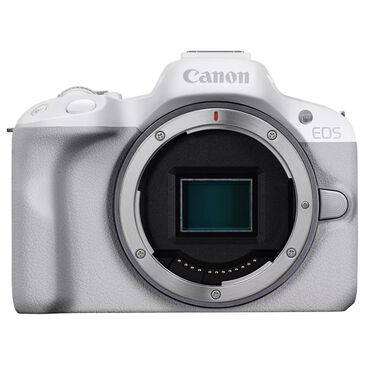 Canon EOS R50 White Mirrorless Camera, , large