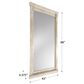 Classic Home Adelaide Floor Mirror in Rustic, , large