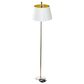 Maple and Jade Modern Floor Lamp in Gold and White, , large