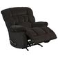 Catnapper Daly Swivel Glider Recliner in Chocolate, , large