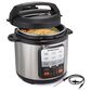 Hamilton Beach 6-Quart Precision Pressure Cooker in Black and Stainless Steel, , large