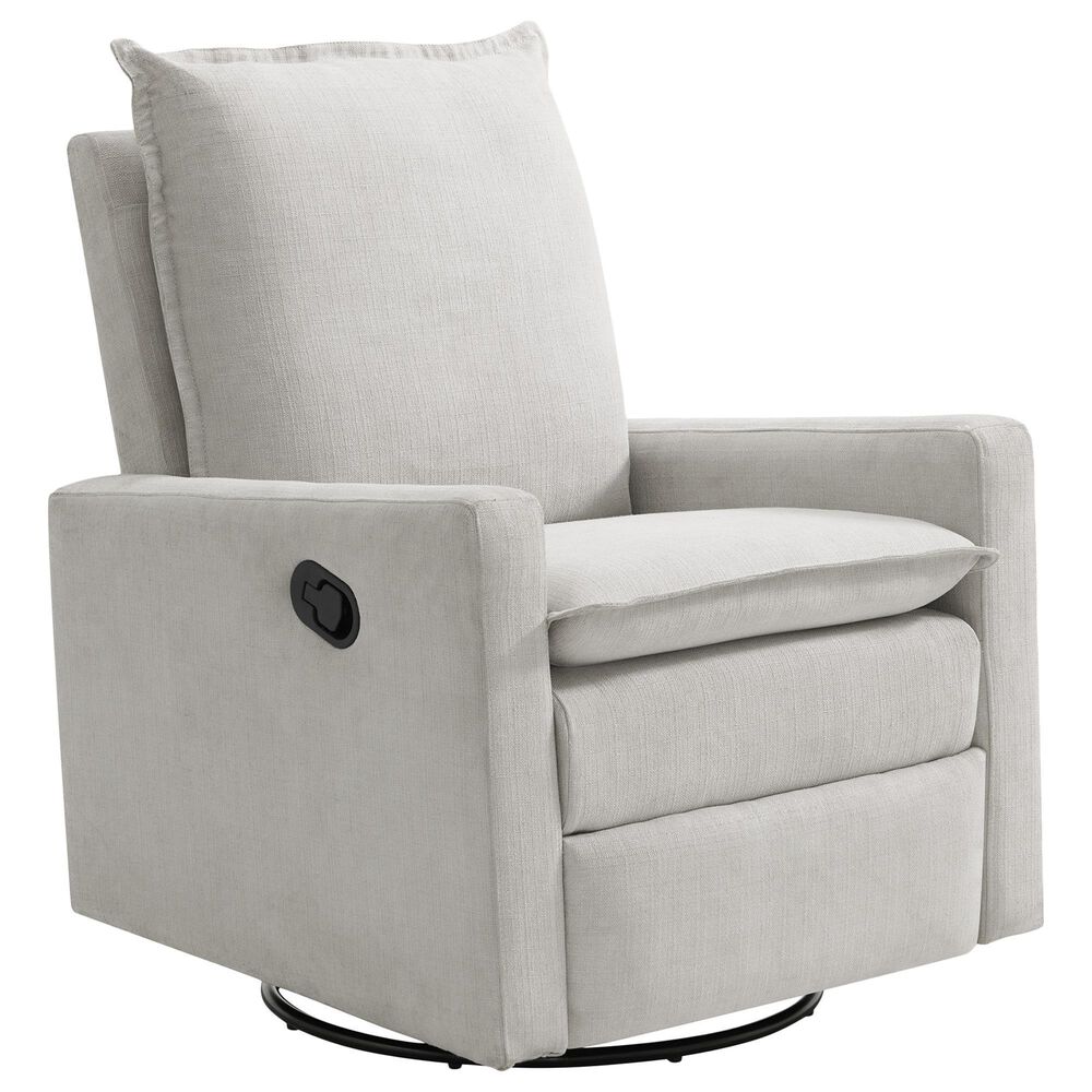 Oxford Baby Uptown Swivel Rocker Recliner in Sand, , large