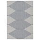 Signature Design by Ashley Alverno 7"10" x 10"2" White and Blue Indoor/Outdoor Area Rug, , large