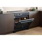 Bertazzoni Professional 5.7 Cu.Ft. Induction Range with Convection and Self-Cleaning in Nero, , large