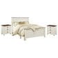 Signature Design by Ashley Willowton 3-Piece Queen Bedroom Set in Whitewash, , large