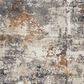 Surya Tuscany 2" x 3" Gray, Camel and White Area Rug, , large