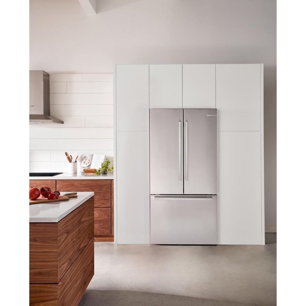 Bosch 36&quot; French Door 3-Door Refrigerator in Stainless Steel, , large
