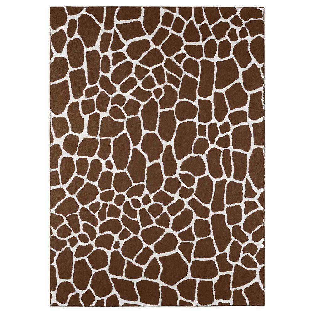 Dalyn Rug Company Mali ML4 8" x 10" Chocolate Indoor/Outdoor Area Performance Rug, , large