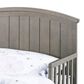 Foundations Worldwide Hampton Toddler Bed with Rails in Dapper Gray, , large