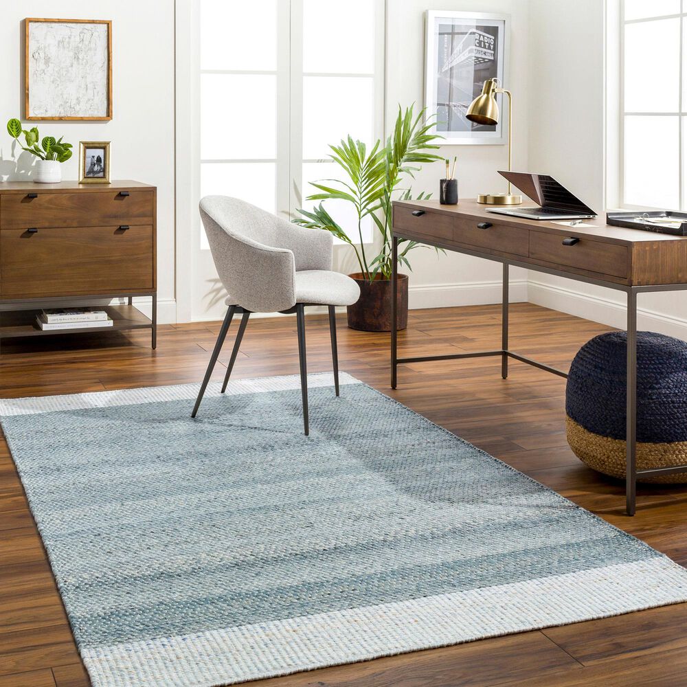 Surya Abby 6&#39; x 9&#39; Blue Area Rug, , large