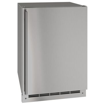 U-Line 24" Outdoor Solid Door Refrigerator in Stainless Steel, , large