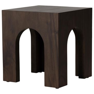 Four Hands Wesson Fausto End Table in Smoked Guanacaste, , large