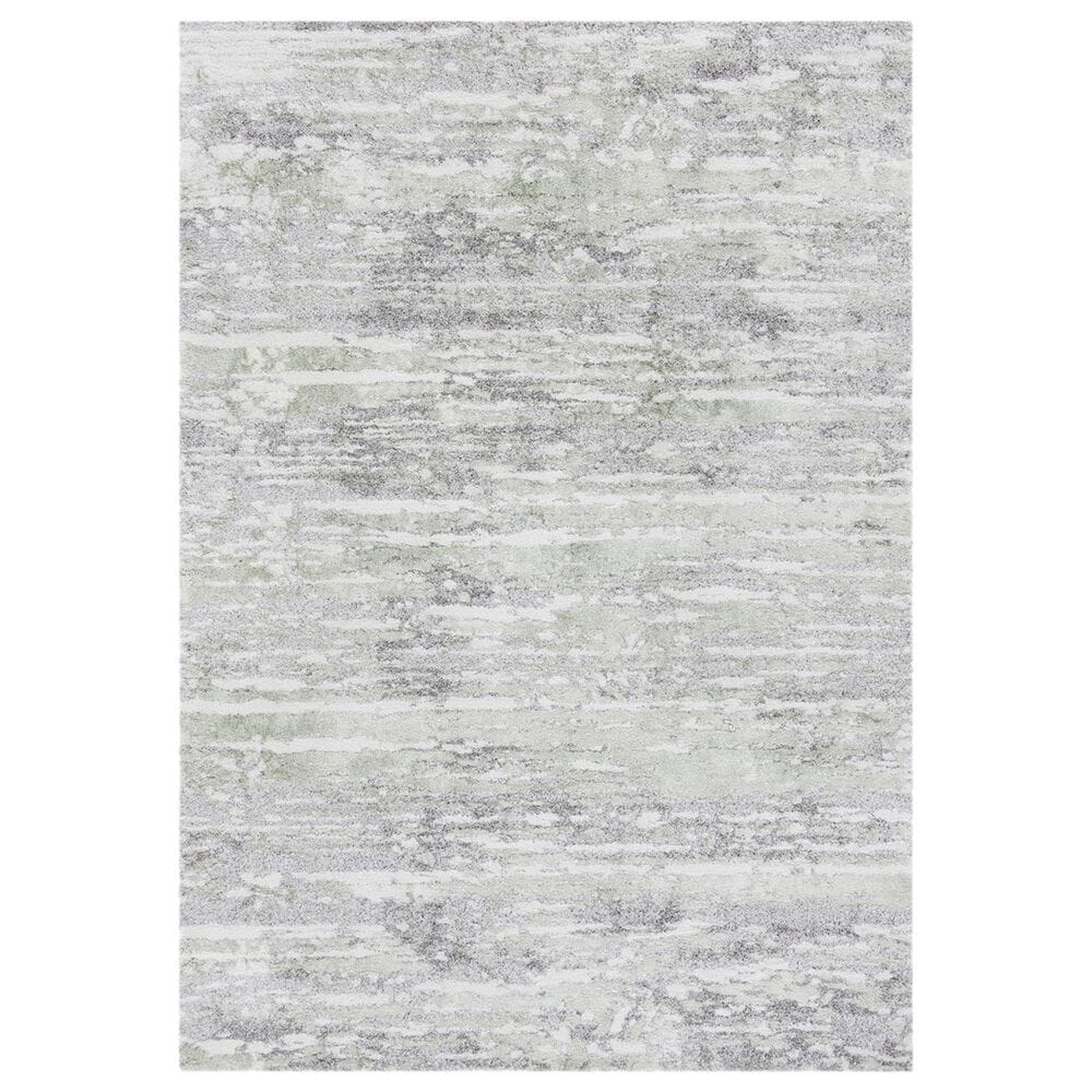 Safavieh Century CTY350F 5"5" x 7"7" Grey and Green Area Rug, , large