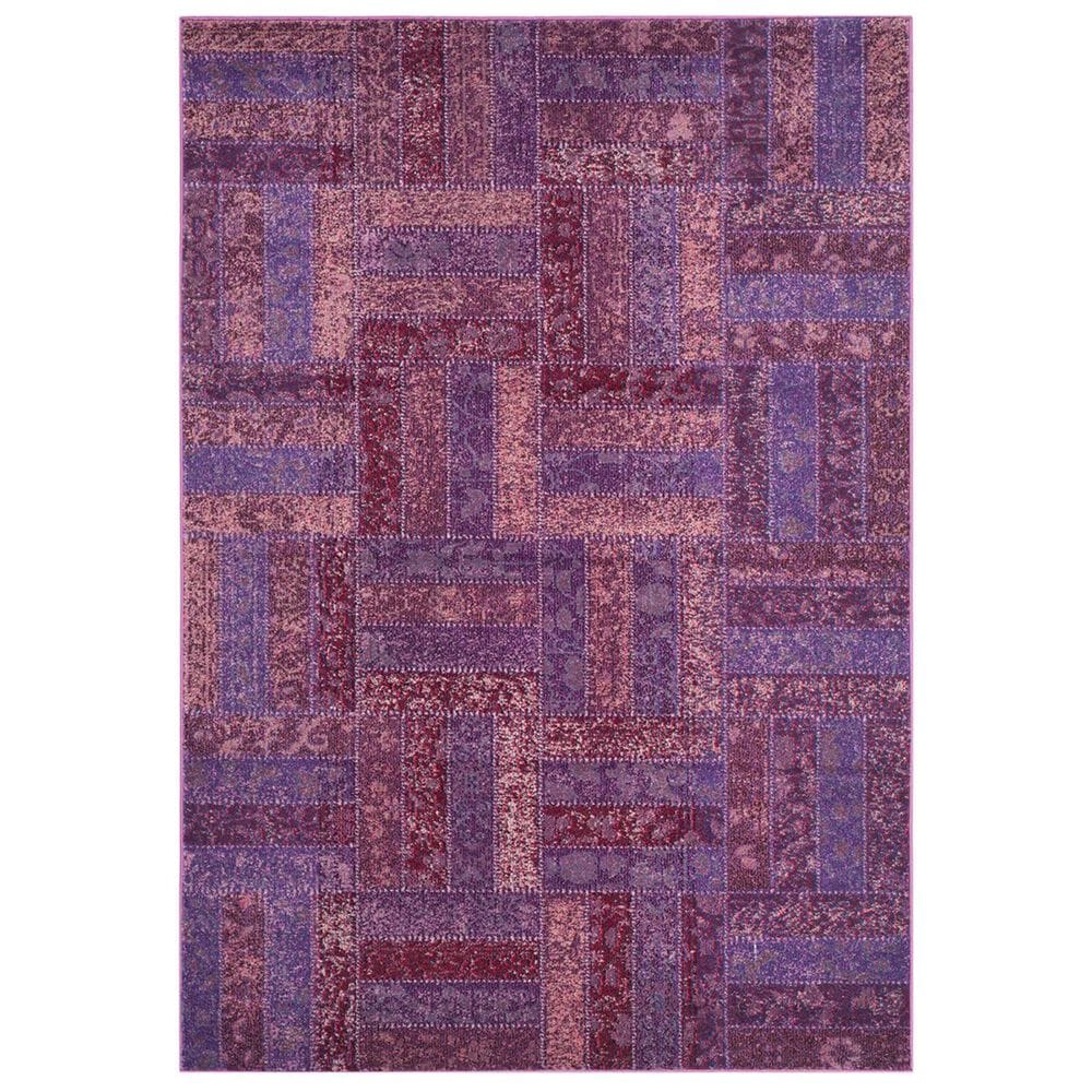 Safavieh Monaco MNC214L-4 4&#39; x 5&#39;7&quot; Purple/Multi Area Rug, , large