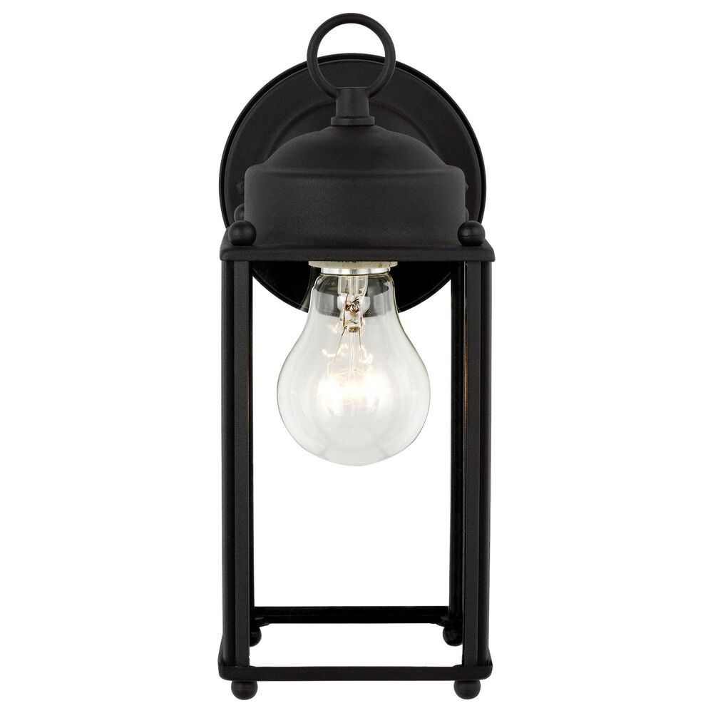 Visual Comfort New Castle Large 1-Light Outdoor Wall Lantern in Black, , large