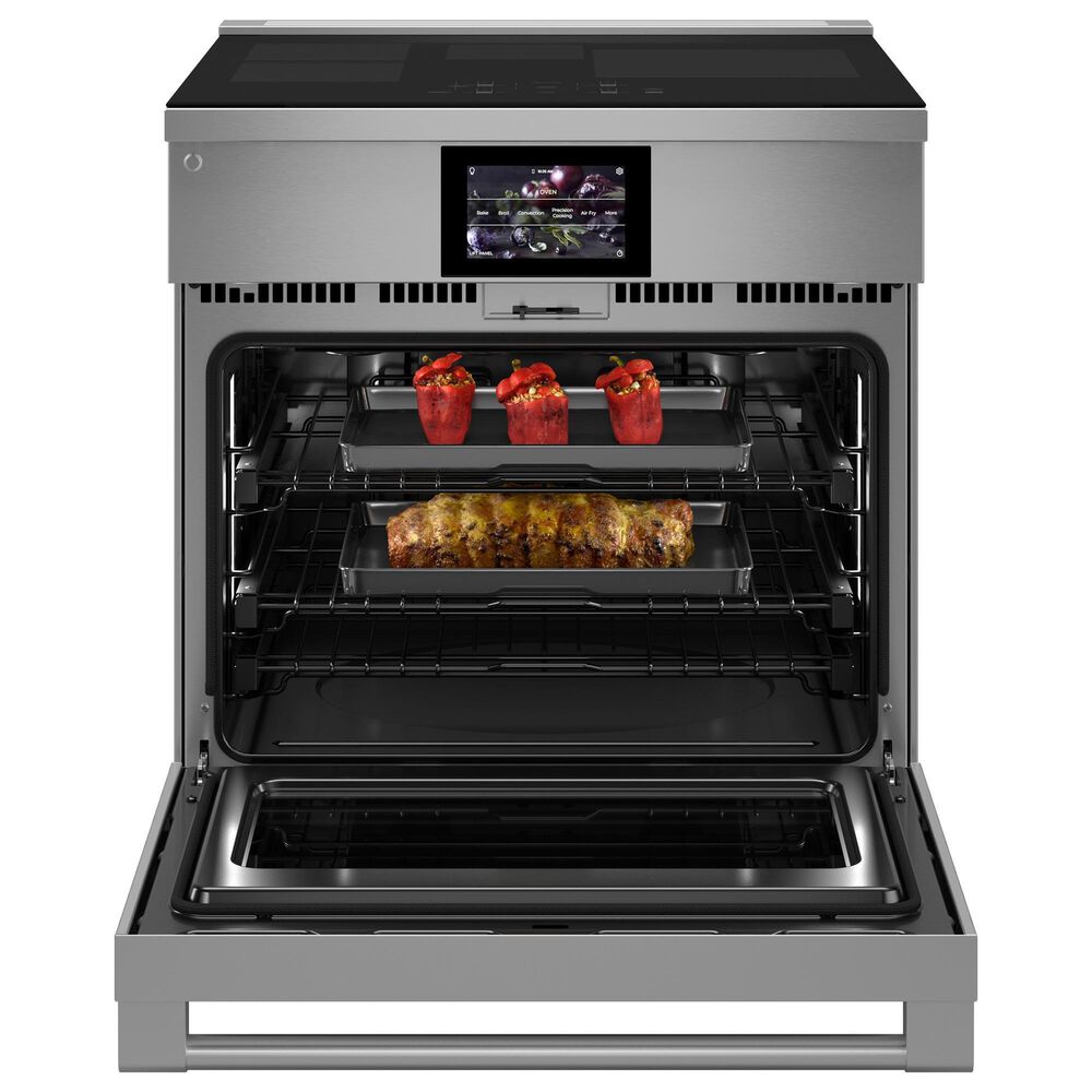 Monogram 30&quot; Induction Professional Range with 4-Elements in  Stainless Steel, , large