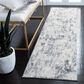 Safavieh Aston ASN704 2" x 8" Ivory and Grey Runner, , large