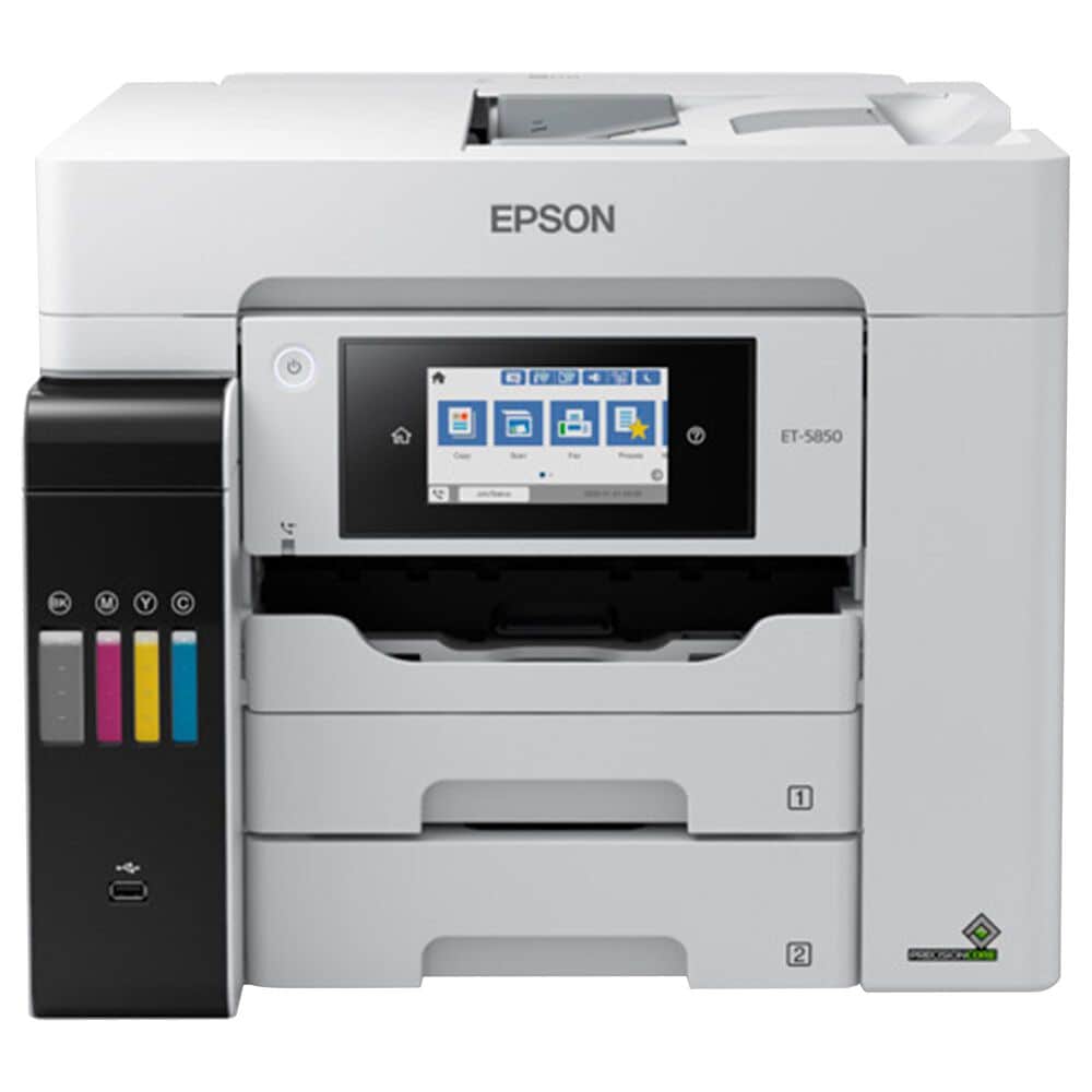 Epson Epson Ecotank Pro Et 5850 All In One Supertank Printer Nebraska Furniture Mart 7857
