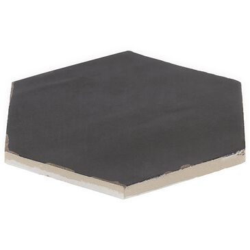 Soho Studio Costahex Sorrentine Nero 5.5" x 6" Hexagon Porcelain Tile, , large