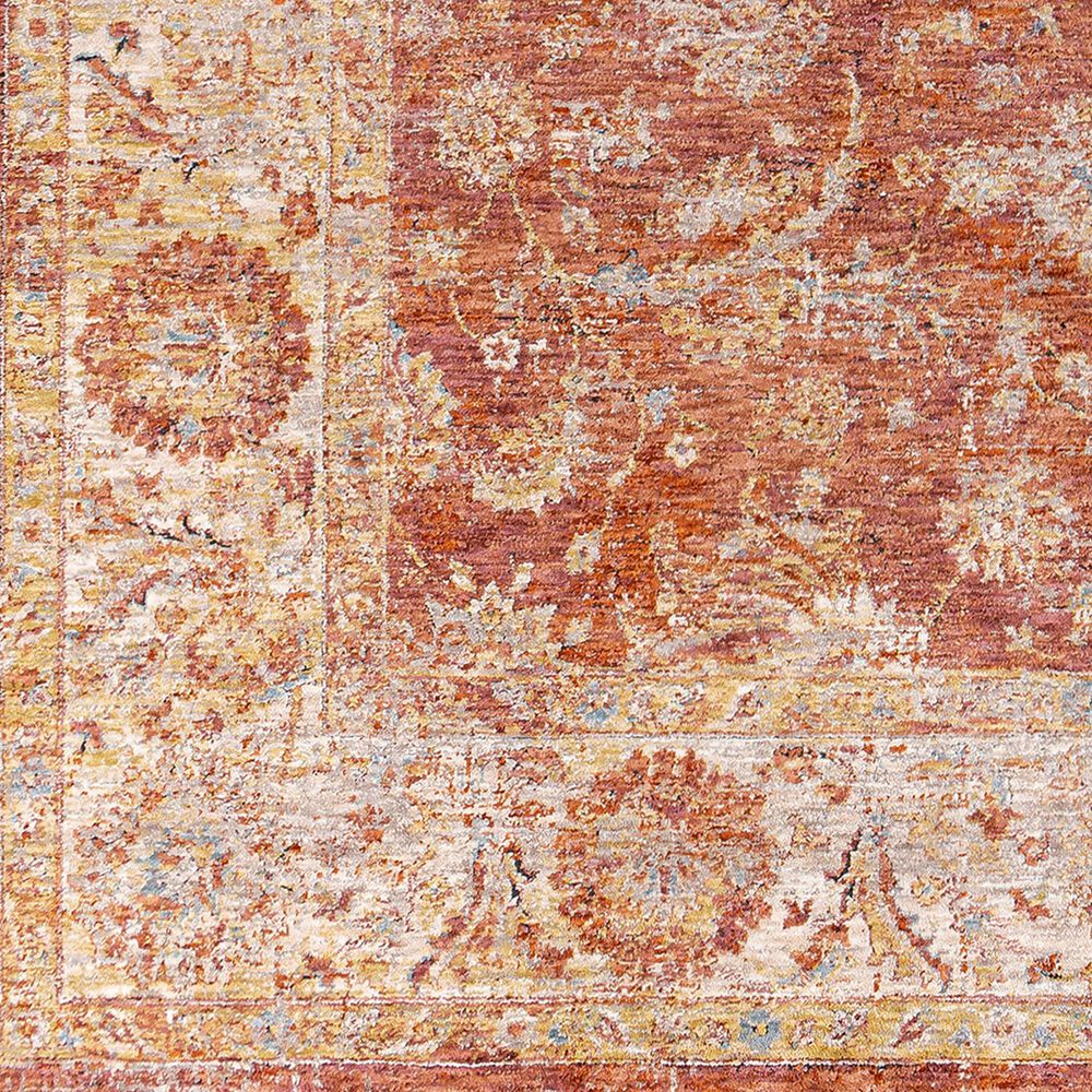 Surya Mirabel 2&#39; x 3&#39; Burnt Orange, Rose, Teal, Olive, Gray and Beige Area Rug, , large