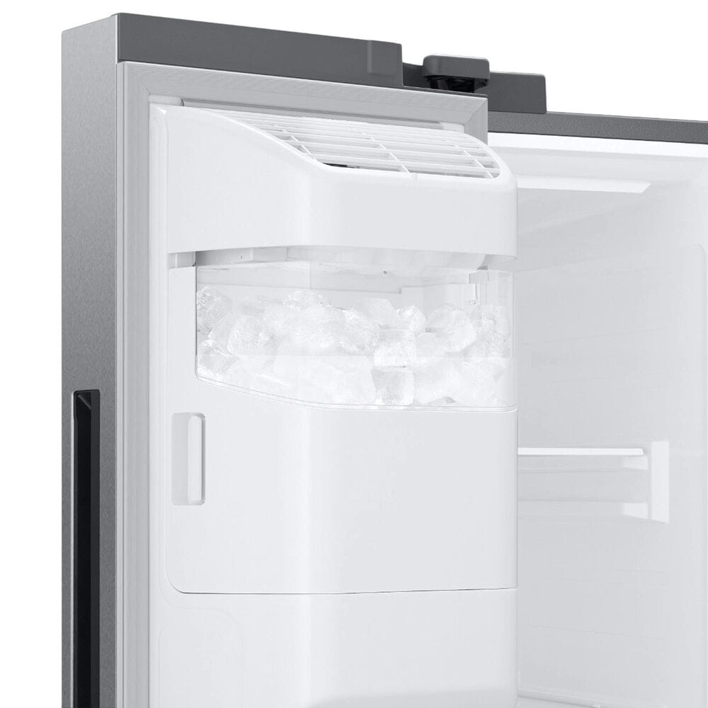 Samsung 27.4 Cu. Ft. Large Capacity Side by Side Refrigerator in Stainless Steel, , large