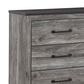 Signature Design by Ashley Bronyan 6-Drawer Dresser and Mirror in Dark Gray, , large