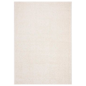 Safavieh August Shag AUG900C 5"3" x 7"6" Ivory Area Rug, , large