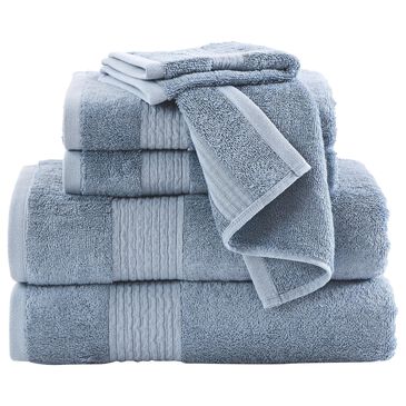 Pem America Brooklyn Loom 6-Piece Towel Set in Blue, , large
