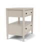 Shannon Hills Laguna 2 Drawer Nightstand in Drift with USB Ports, , large