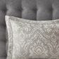 Hampton Park Manor 9-Piece King Comforter Set in Grey, , large