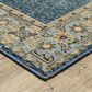 Oriental Weavers Andorra 2"6" x 12" Blue and Gold Runner, , large