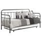 Living Essentials Twin Daybed with Trundle in Dark Bronze, , large