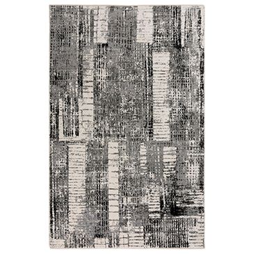 RIZZY Couture CUT115 10" x 13" Gray Area Rug, , large