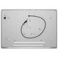 Whirlpool 30" Gas Cooktop with SpeedHeat Burner in Stainless Steel, , large