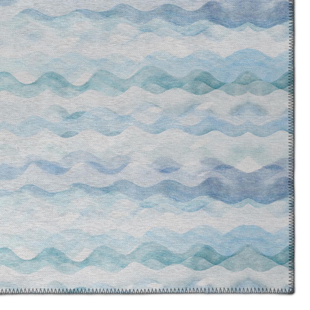 Dalyn Rug Company Seabreeze Chevron 2&#39;6&quot; x 3&#39;10&quot; Denim Area Rug, , large