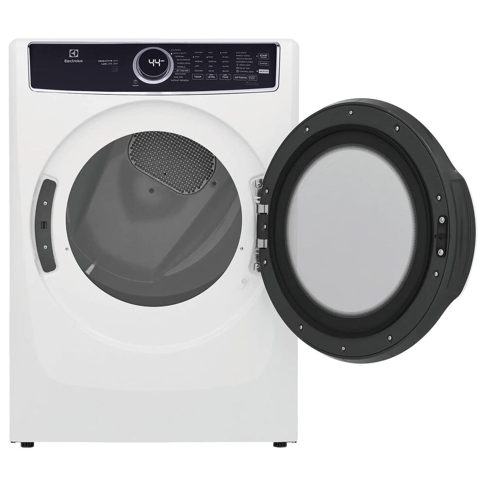 Frigidaire 4.5 Cu. Ft. Front Load Washer and 8 Cu. Ft. Electric Dryer Laundry Pair in White, , large