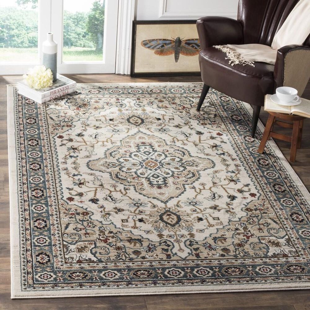 Safavieh Lyndhurst 3&#39;3&quot; x 5&#39;3&quot; Cream and Beige Area Rug, , large