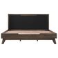 Blue River Astoria 4-Piece King Bed Set in Dark Brown, , large