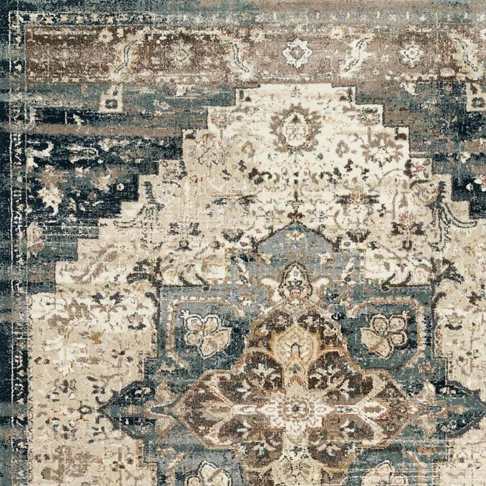 Magnolia Home James JAE-05 5&#39;3&quot; x 7&#39;8&quot; Taupe and Marine Area Rug, , large