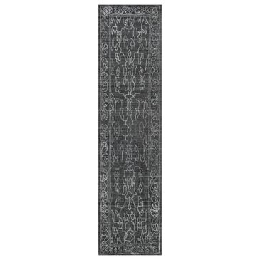 Surya Hightower 3" x 12" Charcoal and Light Gray Runner, , large