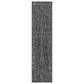 Surya Hightower 3" x 12" Charcoal and Light Gray Runner, , large